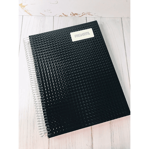 Cuaderno Medio Oficio Textura Glam