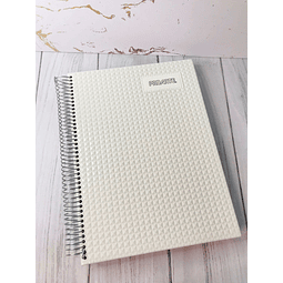 Cuaderno Carta Triple Textura Glam