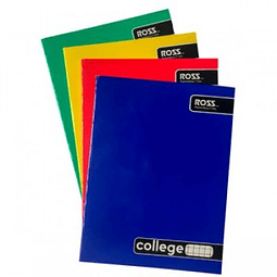 Cuaderno College 80 Hojas 7mm Ross 