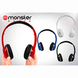 Audifonos Bluetooth 725 BK Negro Monster