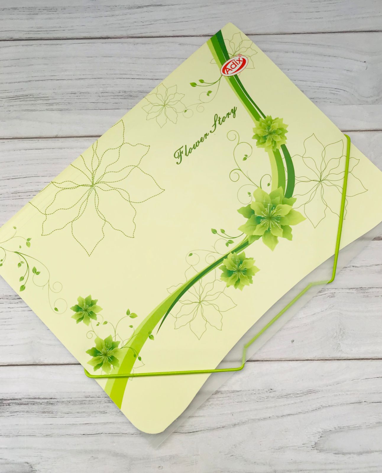 CARPETA PLASTICA C/ELASTICO NEGRO