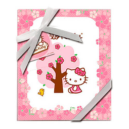 Album de Foto en Caja Hello Kitty