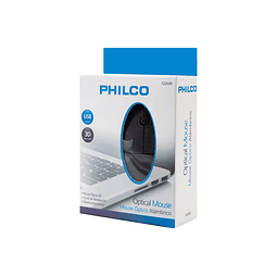 Mouse Optico USB Negro Philco