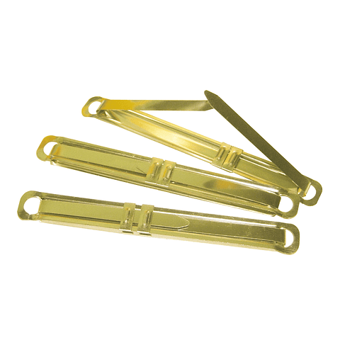 Accoclip Metalico dorado Fultons 50 Unidades