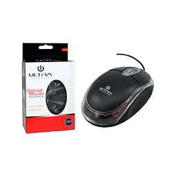 Mouse Optico USB Ultra UT-120 Negro
