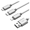 Cable USB 3 en 1 21522 Philco