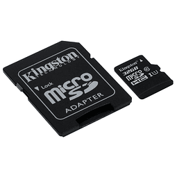Memoria Micro SD Con Adaptador 32GB Kingston