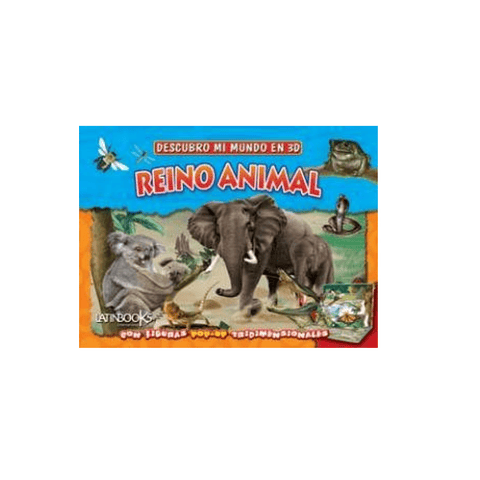 Libro Descubro Mi Mundo en 3D Reino Animal