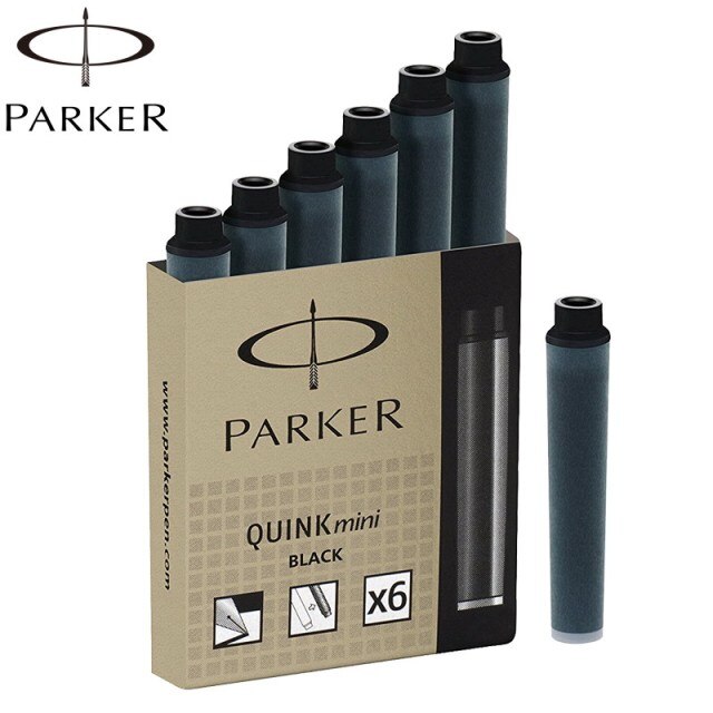 Parker Quink Cartuchos De Tinta - Tamaño Largo - 3 Paquetes De 5 (15