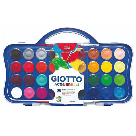 Acuarela 36 Colores Giotto
