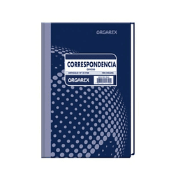 Libro de Correspondencia Oficio 100 Hojas Orgarex