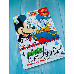 Libro para Pintar y Calcar Mickey