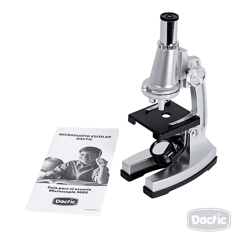 Microscopio 900x con accesorios Dactic