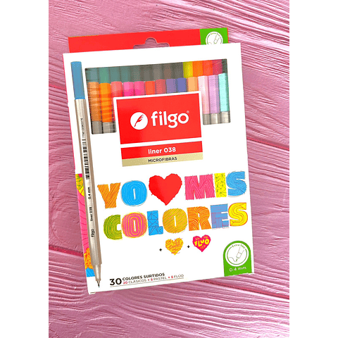 Fineliner 30 colores Filgo
