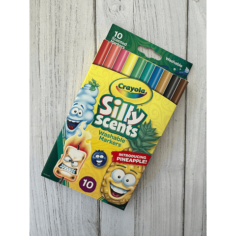 Marcadores Silly Scents 10 Colores Crayola 