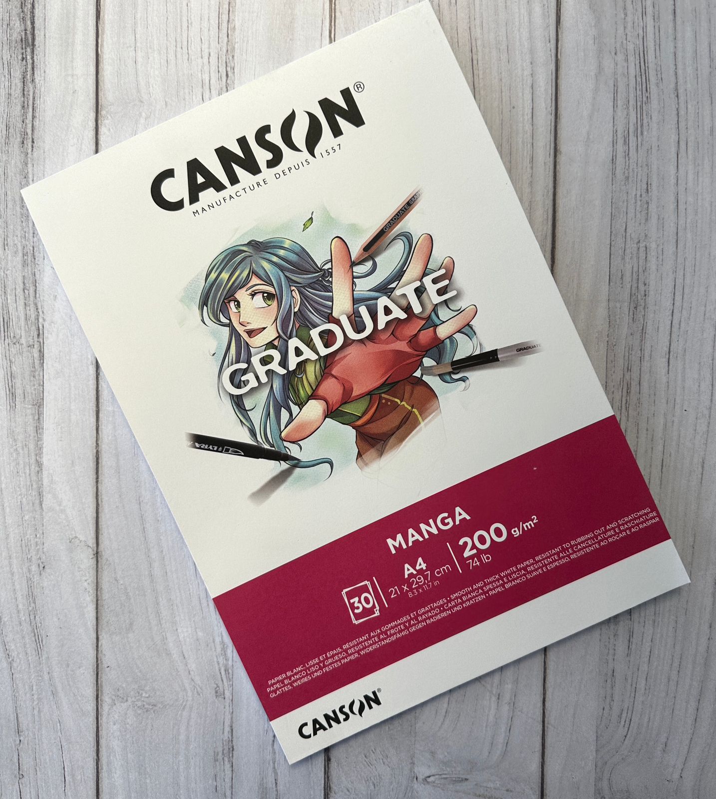 Canson Graduate Manga Books