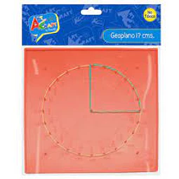 Geoplano 17 Cms Artcraft
