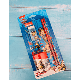 Set de Regalo 6 Piezas Paw Patrol