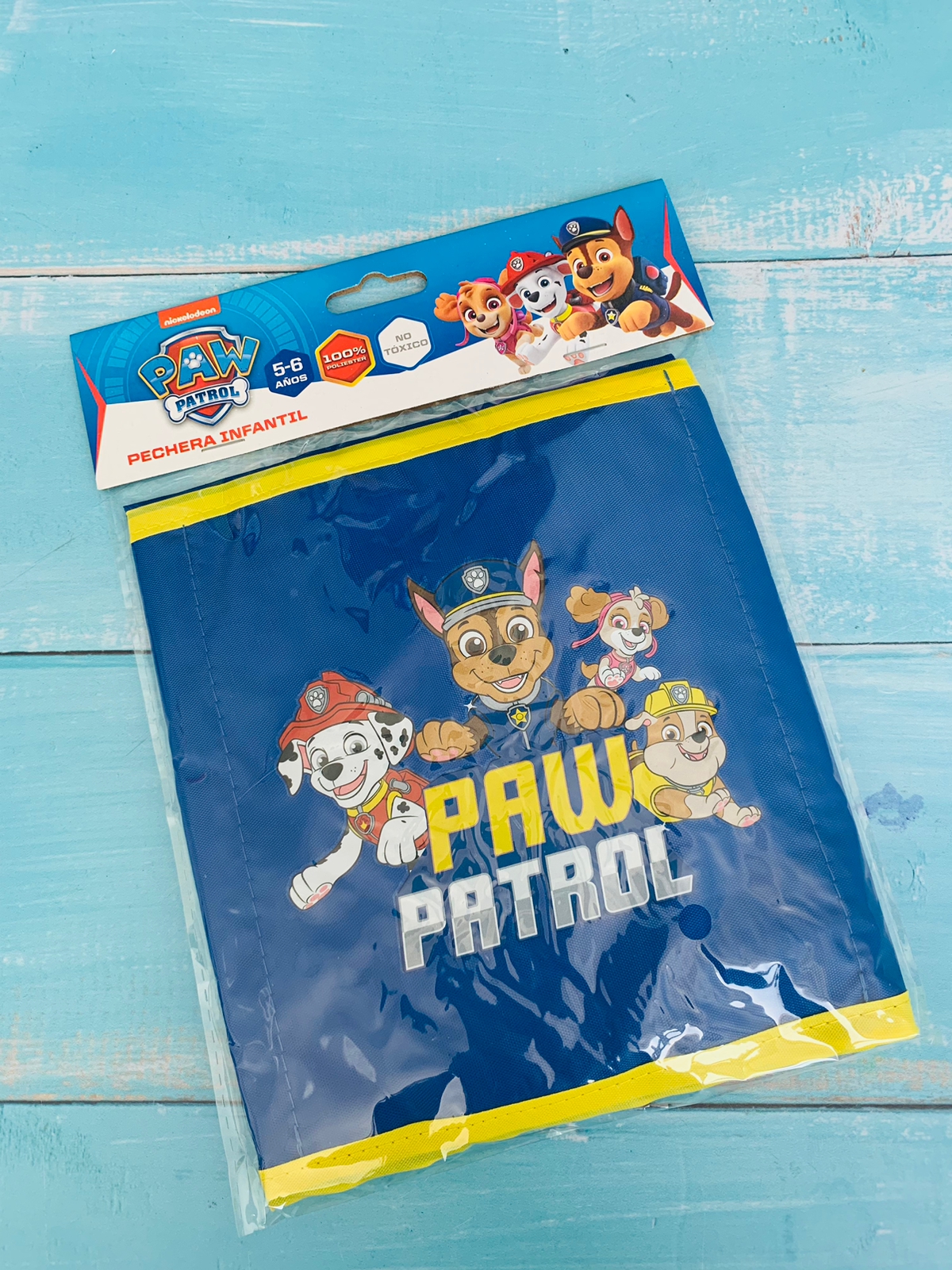 Pechera Infantil 5 a 6 Años Paw Patrol