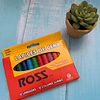 Lápiz Cera Jumbo 12 Colores Ross