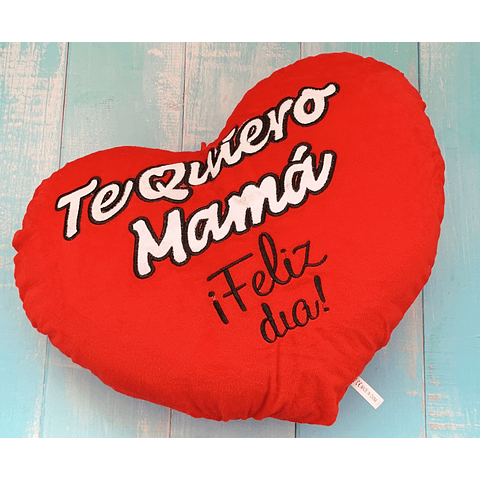 Cojin Corazon Te Quiero  Mama