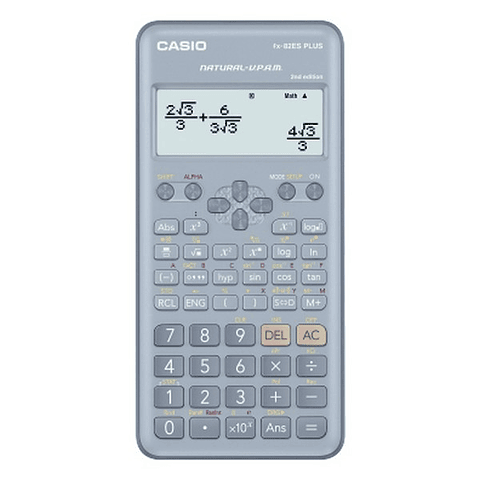 Calculadora Cientifica FX-82 ES Plus Celeste Casio