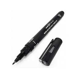	Brush Pen  Negro Uni Pin.