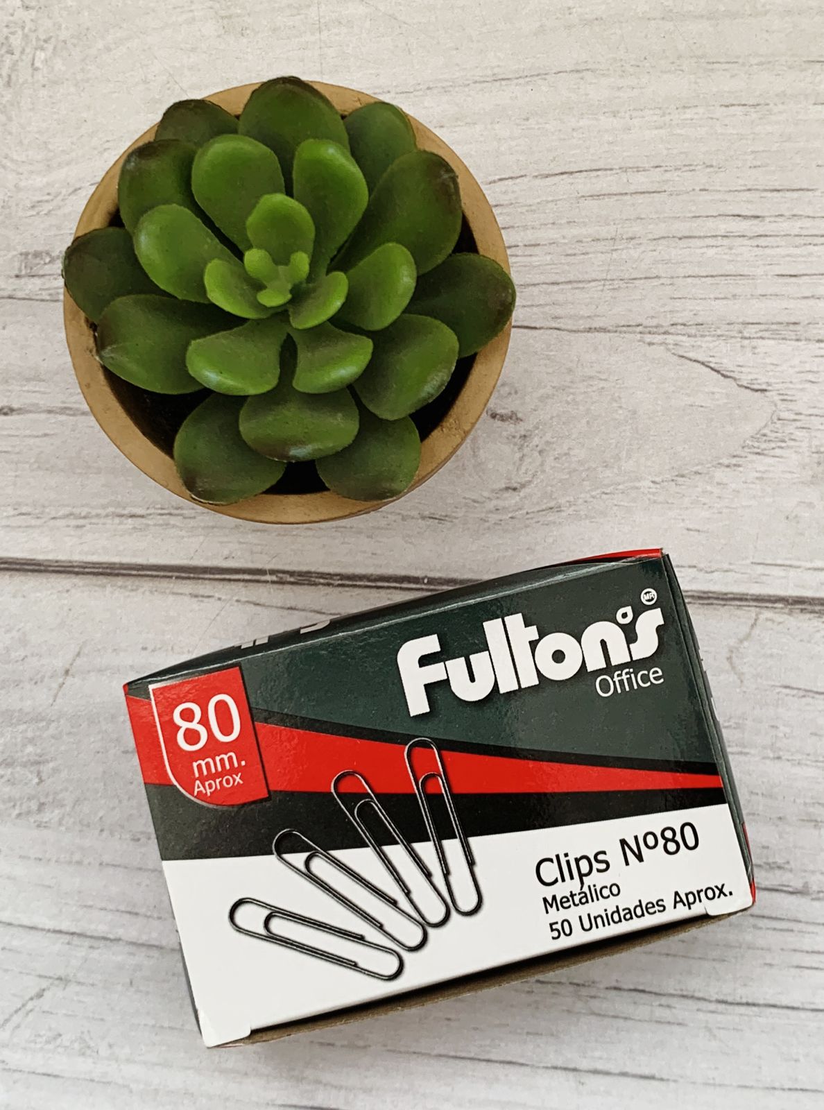 Clips 800 mm 50 Uni Metalico Fultons.