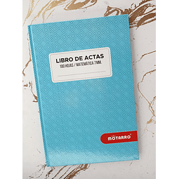 Libro  Actas  Cuadriculado  100 Hjs. 