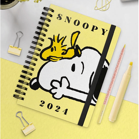 Agenda Snoopy  2024 Mooving. 