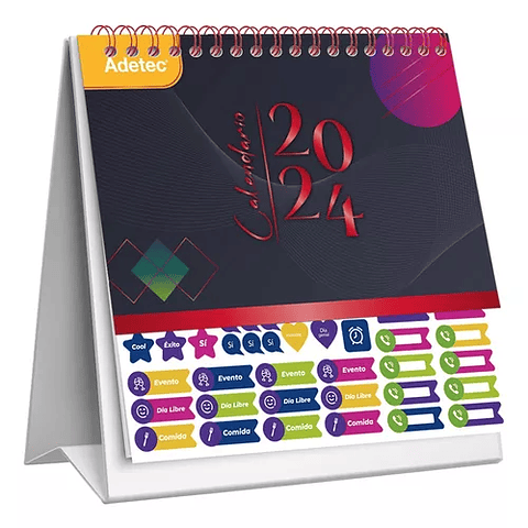 Calendario Anual Diseños Adetec