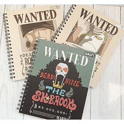 Cuaderno Universitario 7 Mm 100 Hjs One Piece Colón 