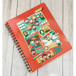 Cuaderno Universitario 7mm 100 Hjs Harry Potter 2 Torre	