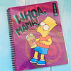 Cuaderno Universitario Simpsons Tween 7mm 100 Hojas Rhein