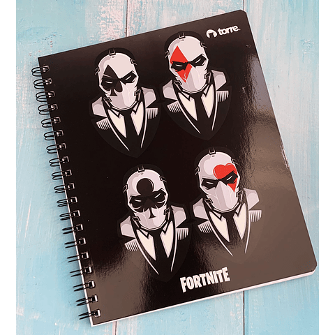 Cuaderno Universitario 100 Hjs 7mm Fortnite Torre