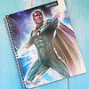 Cuaderno Universitario 100 hjs 7 Mm Super Heroes Proarte