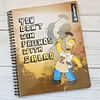 Cuaderno Universitario Simpsons 100 hjs  7 Mm Rhein