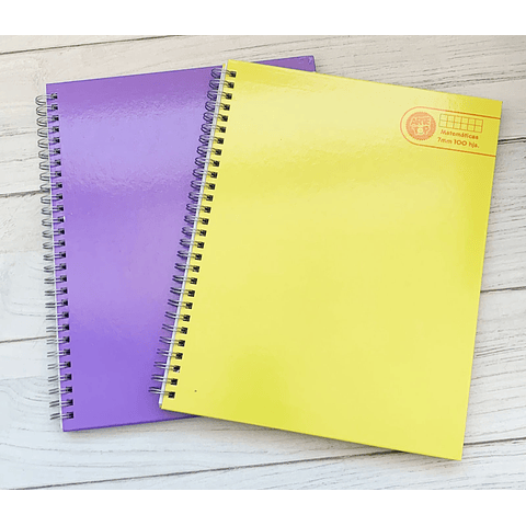 Cuaderno Universitario Liso 7 Mm 100 Hjs Arte Top