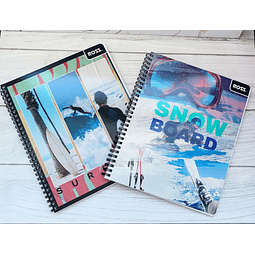 Cuaderno Universitario 100 Hjs 7 Mm Ross Sport Kids