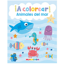 Libro para Pintar Animales del Mar