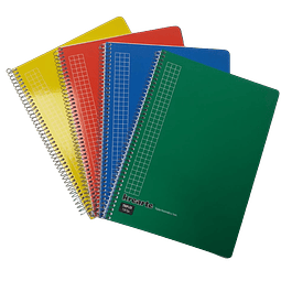 Cuaderno Triple 150 Hjs 7 Mm Krearte Liso 