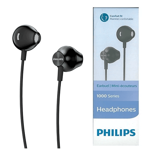 Audifonos Manos Libres Negro Philips 