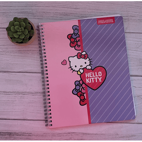 Cuaderno Universitario 7 Mm 100 Hjs Hello Kitty Proarte 