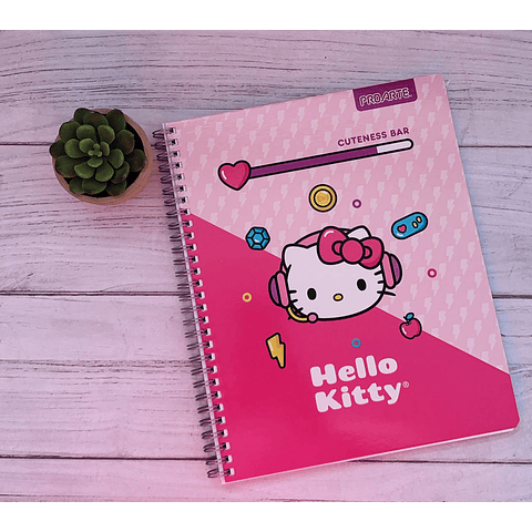 Cuaderno Universitario 7 Mm 100 Hjs Hello Kitty Proarte 