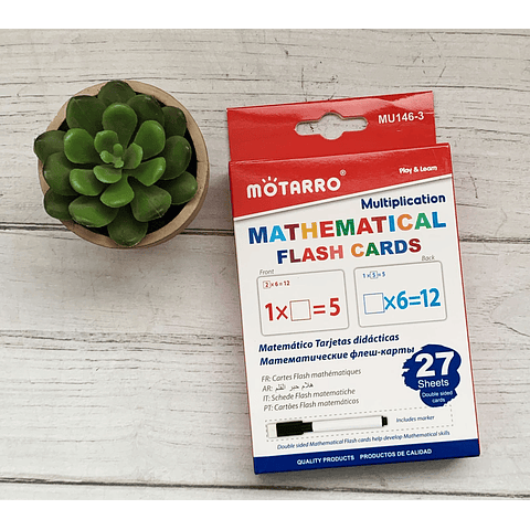 Tarjetas Educativas  27 Und Motarro