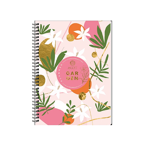 Agenda Planner C / Espiral Garden Ascott 