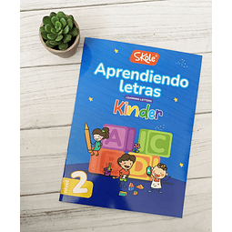 Libro Aprendiendo Letras Kinder 2 Skole 8 Hjs 