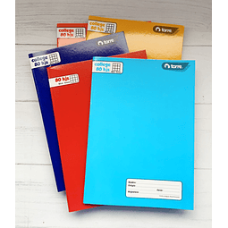 Cuaderno College 80 Hojas 5 mm Torre