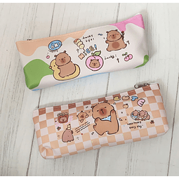 Estuche Escolar Kapybara Motarro