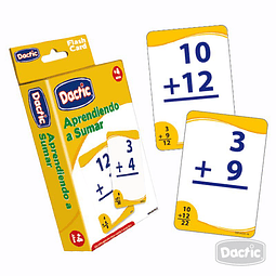 Láminas Aprendiendo a Sumar 12 x 8 Cm Dactic